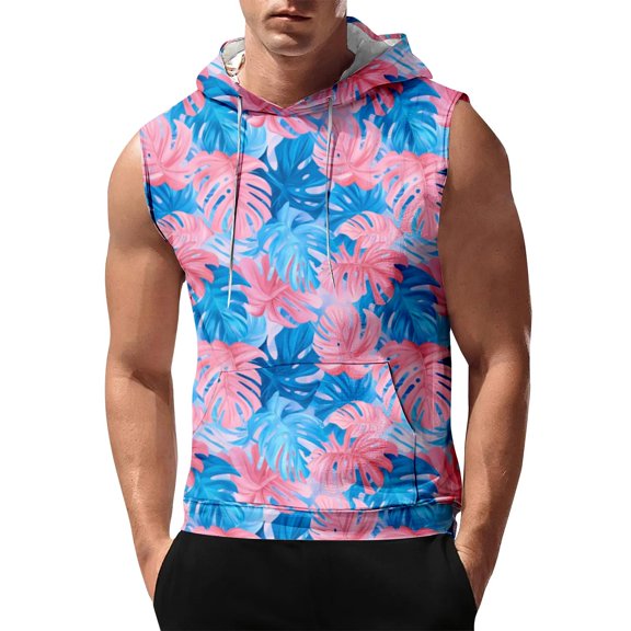 Men's Sleeveless Lightweight Summer Casual Wear Athletic Gym Tank Top