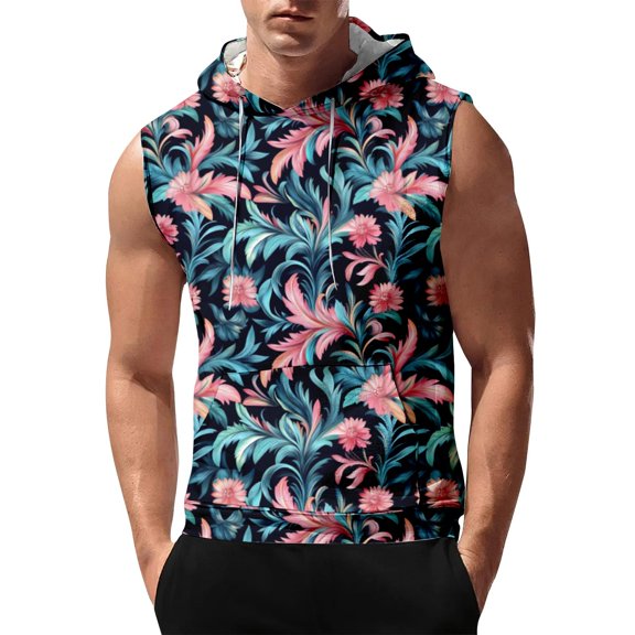 Men's Sleeveless Lightweight Summer Casual Wear Athletic Gym Tank Top
