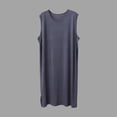 thumbnail image 1 of Men's Sleeveless Loose Fit Ice Silk Robe for Home and Sleep, 1 of 3
