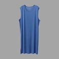thumbnail image 1 of Men's Sleeveless Loose Fit Ice Silk Robe for Home and Sleep, 1 of 3