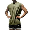 thumbnail image 1 of Men's Sleeveless Muscle Tank Top Athletic Gym Workout Sportwear Vest, 1 of 5