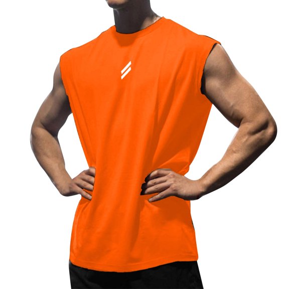 Men's Sleeveless Muscle Tank Top Athletic Gym Workout Sportwear Vest
