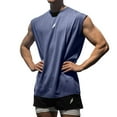 thumbnail image 1 of Men's Sleeveless Muscle Tank Top Athletic Gym Workout Sportwear Vest, 1 of 5