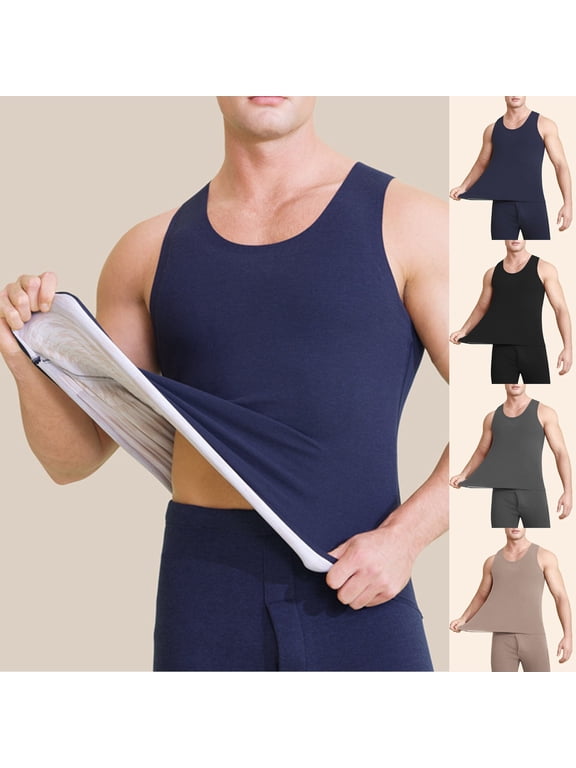 Men's Sleeveless Pullover Hoodie Solid Casual Blouse Sweatshirt, Round Neck Loose Fit Nylon Spandex Breathable Soft, Daily Wear Gym Workout Streetwear Trendy | Zenithor,Black L