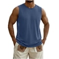 thumbnail image 1 of Men's Sleeveless Shirts Quick Dry Tank Tops for Men Sun Protection UPF 50+ Athletic Gym Workout Muscle Shirts, 1 of 9