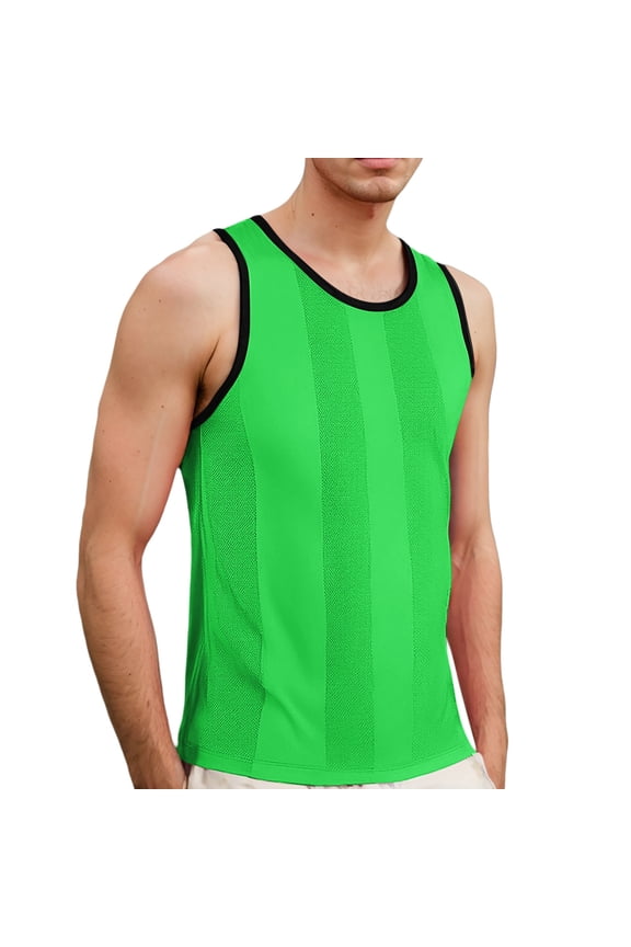 Men's Sleeveless Vests for Fitness Sports Cool Casual Wear Athletic Stylish Activewear Comfortable Garment Loose Fit