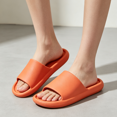 thumbnail image 1 of Men's Slides, Womens Slides, Unisex Indoor Slippers, Soft EVA House Slippers, Open Toe Summer Slippers for Multi‑Scene Household Daily All‑Season Wear Saffron, 1 of 4