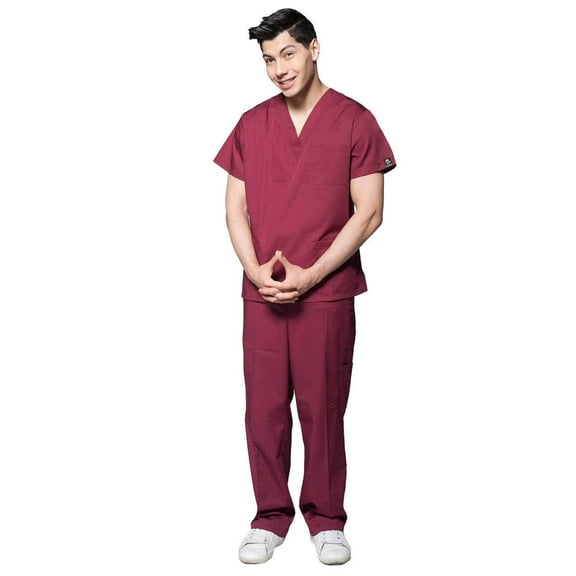 Men's Slim Fit 8 Pocket Uniform Scrubs - Style 103