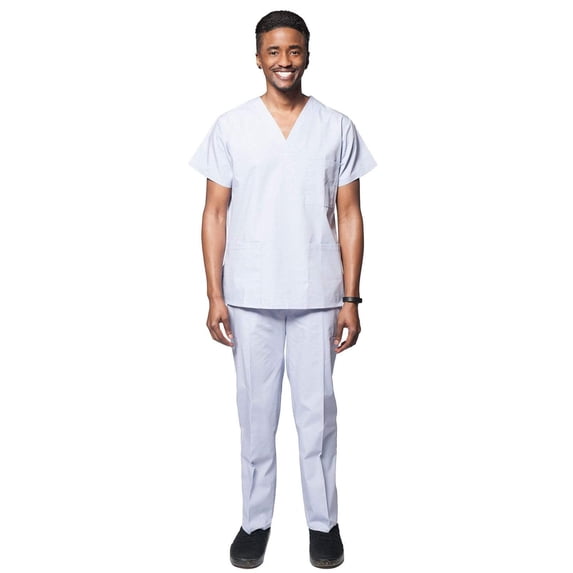 Men's Slim Fit 8 Pocket Uniform Scrubs - Style 103