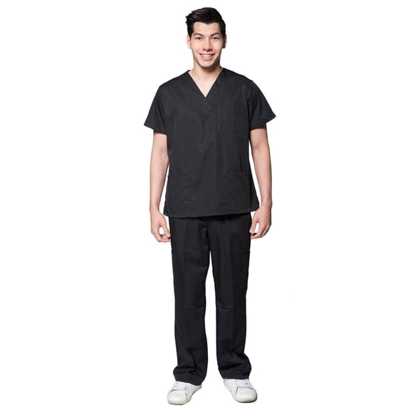 Men's Slim Fit 8 Pocket Uniform Scrubs - Style 103