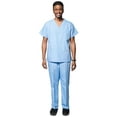 thumbnail image 1 of Men's Slim Fit 8 Pocket Uniform Scrubs - Style 103, 1 of 10