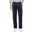 thumbnail image 1 of Men's Slim Fit Casual Straight Leg Zip Fly Jeans Cotton Blend Denim Pants (Navy, 34W x 30L), 1 of 3