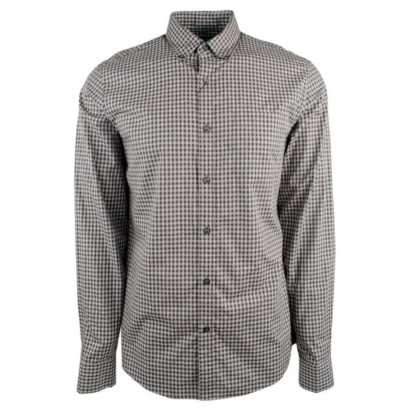 Men's Slim Fit Check Long Sleeve Shirt FP Small