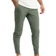 thumbnail image 1 of Men’s Slim Fit Jogger Pants Casual Sweatpants, Solid Color Elastic Waist Drawstring Ankle Pants with Pockets, Comfortable Breathable Sports Trousers for Running, Gym, Travel and Daily Wear, 1 of 4
