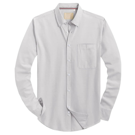 Men's Slim Fit Long Sleeve Linen Blend Shirt Breathable Comfortable Business Casual Wear Stylish Top Mens T-Shirts Summer Lightweight Tee Tops