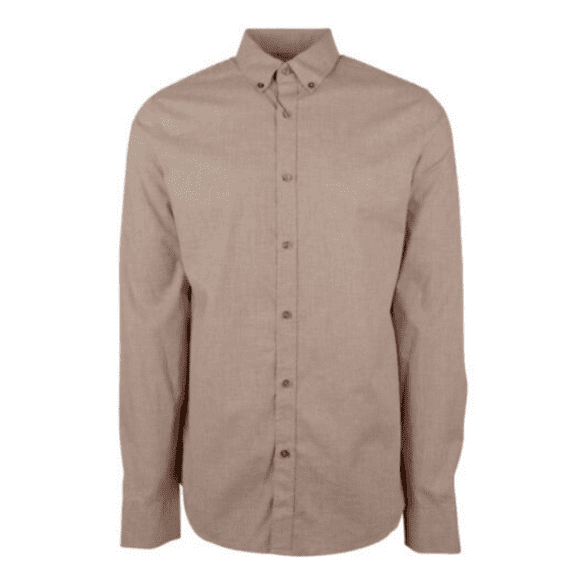 Men's Slim Fit Mini Diamond Print Long Sleeves Shirt-C-Medium