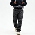 thumbnail image 1 of Men's Slim Fit Outdoor Work Pants UPF50+ Quick Dry Breathable Side Cargo Pockets S-XXL, 1 of 10