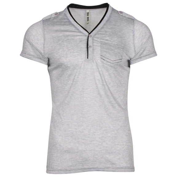 Men's Slim Fit Pocket 2 Button Casual Shirt