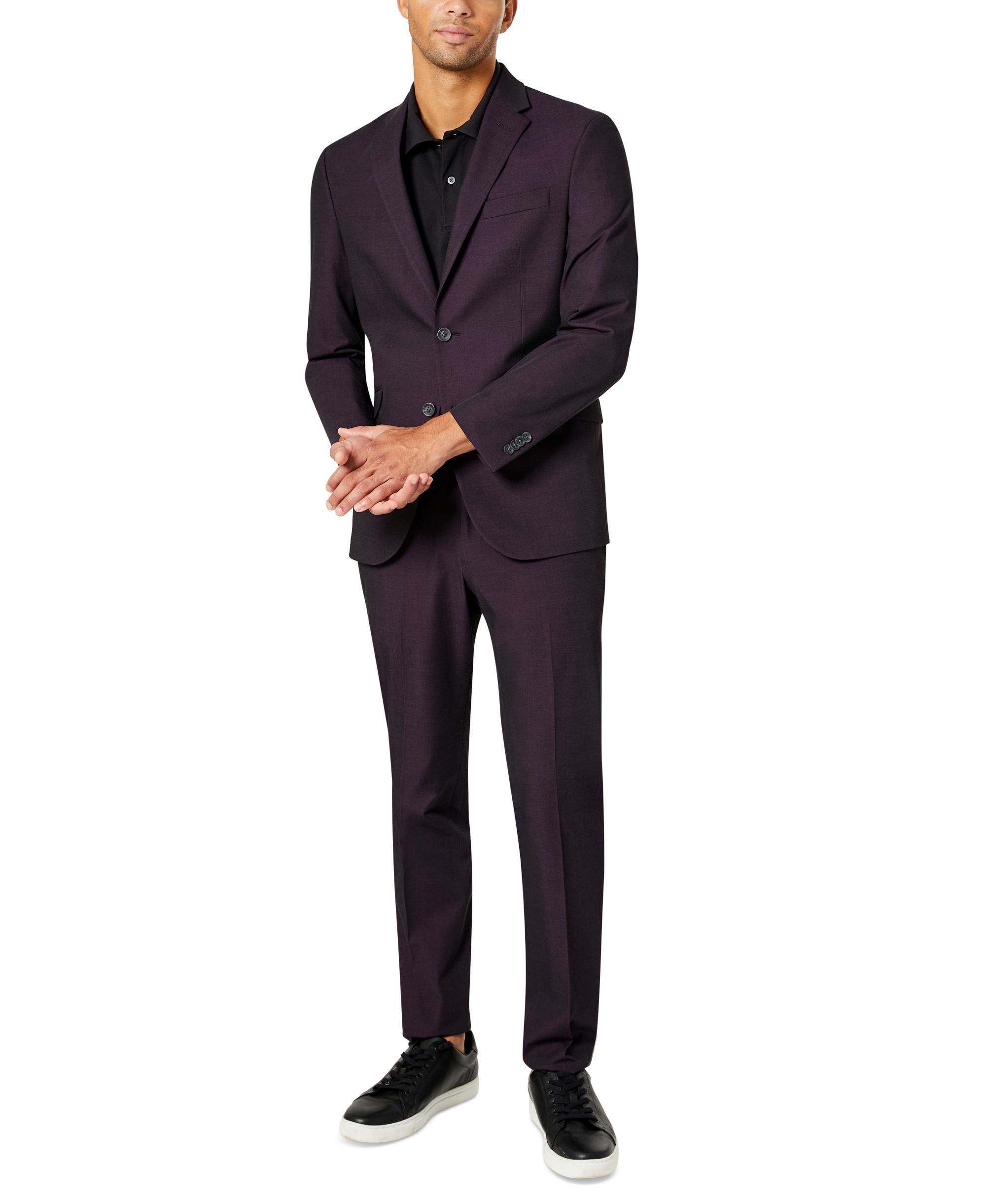 Kenneth Cole Reaction Slim-Fit Ready Flex Suit 38R 31 x 32 Emerald