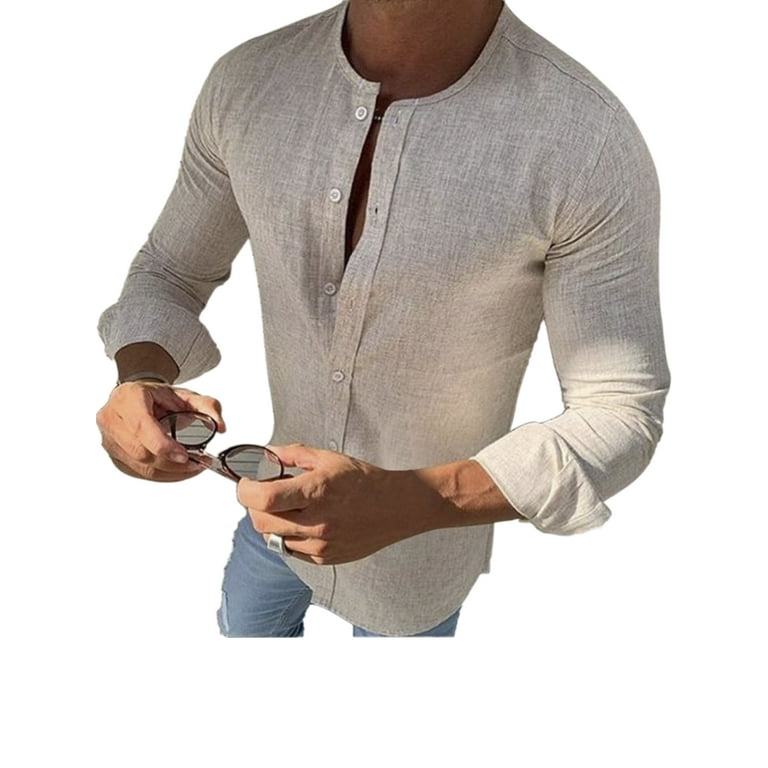 Round neck formal shirts 2025