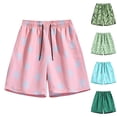thumbnail image 1 of Men’s Slim Fit Seven Inch Swim Shorts Mesh Liner Bathing Suit Bottoms, 1 of 4
