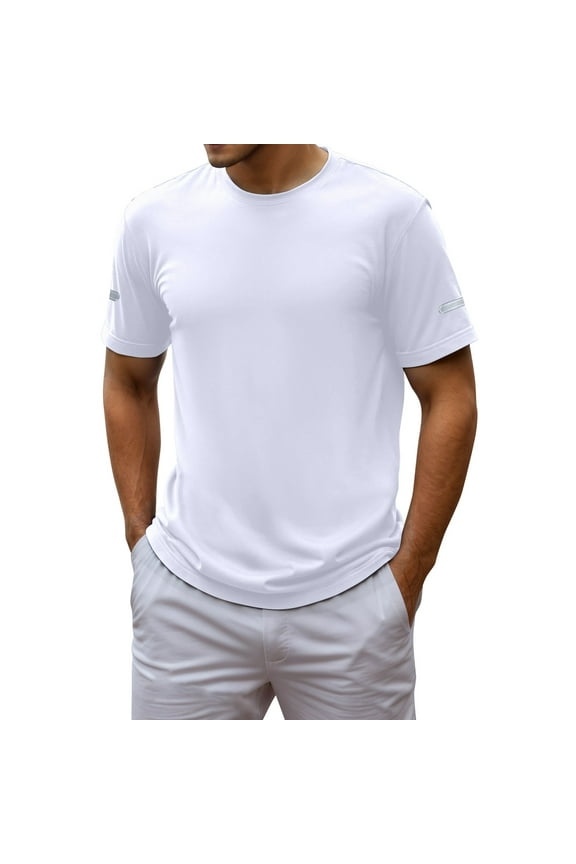 Men's Athletic T-Shirts Short Sleeve Activewear for Everyday Comfort Casual Wear Sports Performance Fitness Clothing