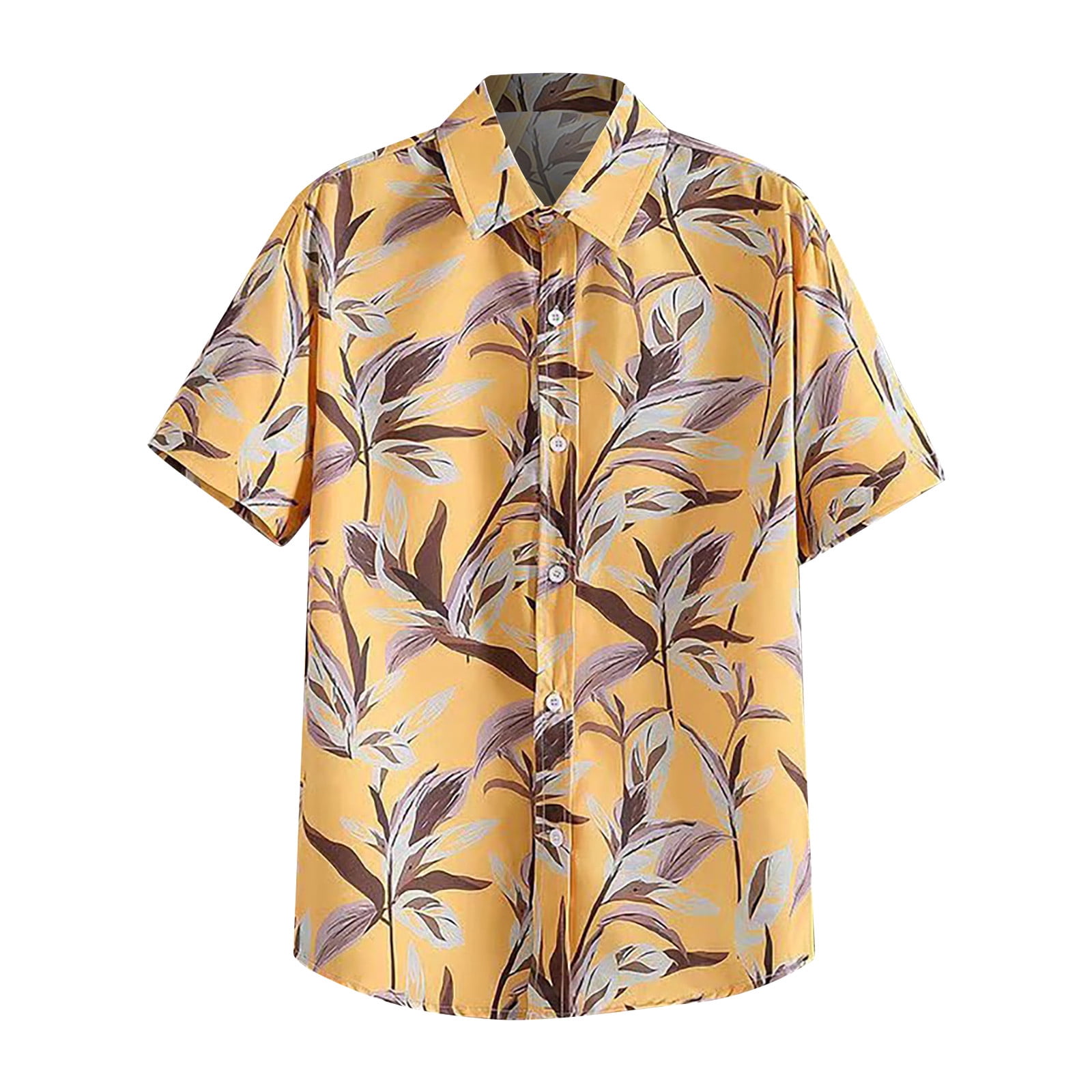 Men s Slim Fit Short Sleeve Stretch Woven Button Up Shirt Mens Button down Shirt Viscose Shirt Fit Apparel Womens Long Sleeve Tops Gradient Shirt Panhandle Slim Men s Western Shirts Heavy T Shirts
