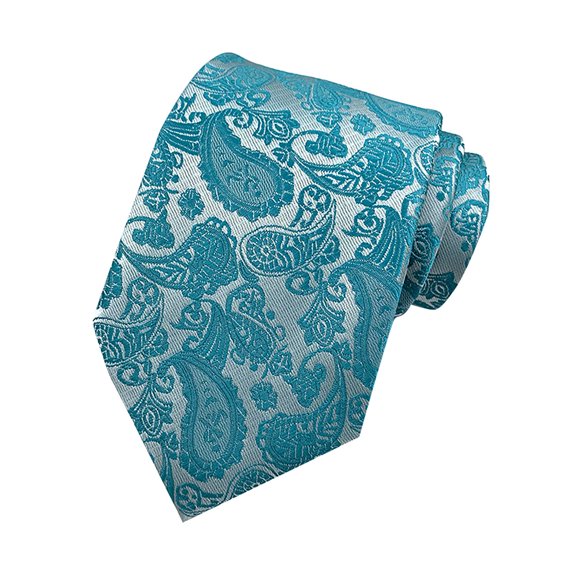Men‘s Slim Fit Silk Touch Necktie - Classic Design for Wedding Party, Business Meetings and Formal Wear