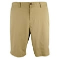 thumbnail image 1 of Men's Slim Fit Stretch 9" Flat Front Shorts Sage Olive Waist 36, 1 of 3