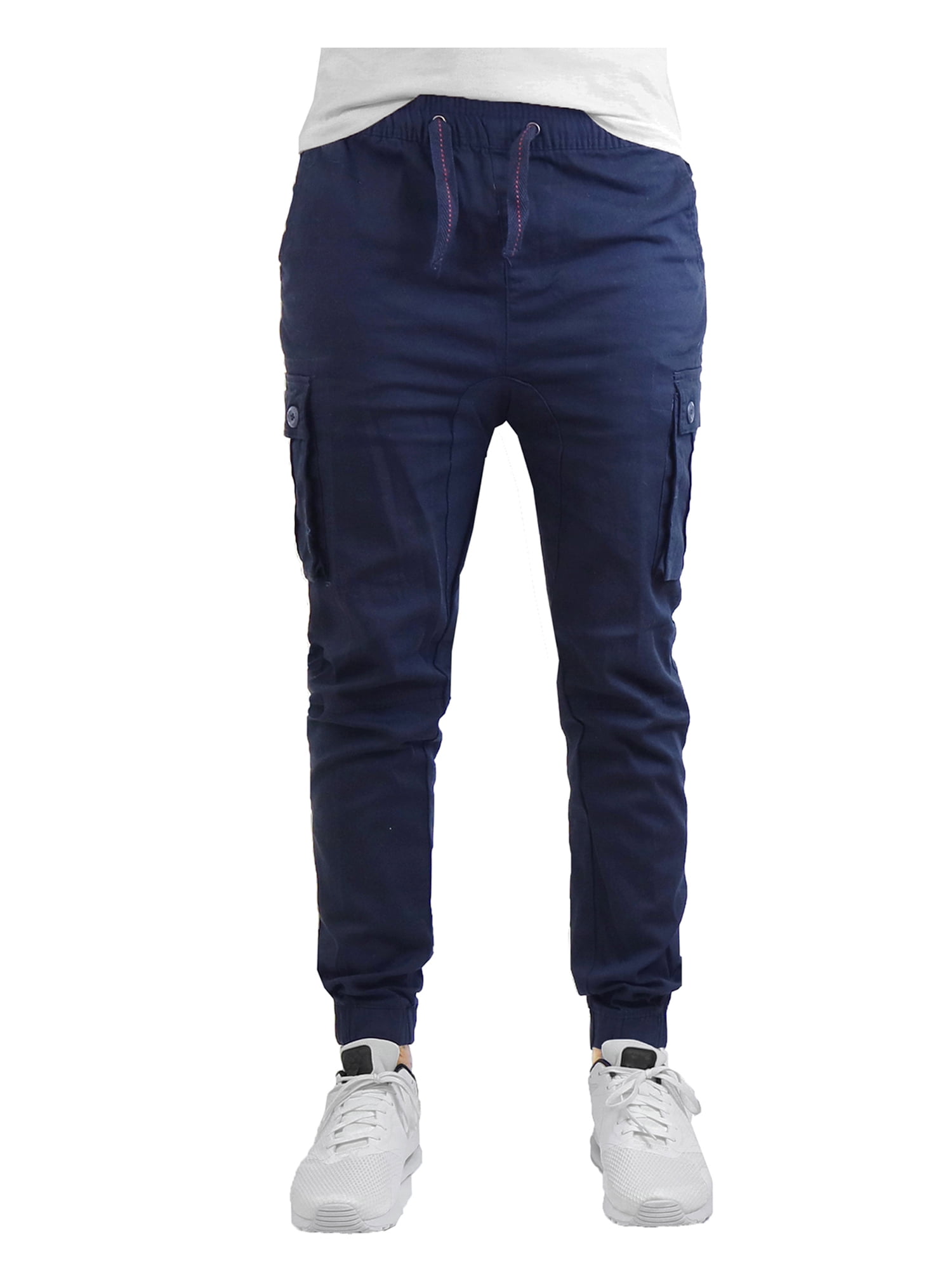 Men's Slim Fit Stretch Cargo Jogger Pants - Walmart.com Men's Slim Fit Stretch Cargo Jogger Pants - Walmart.com