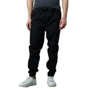 GALAXY BY HARVIC Men's Slim Fit Stretch Cargo Jogger Pants