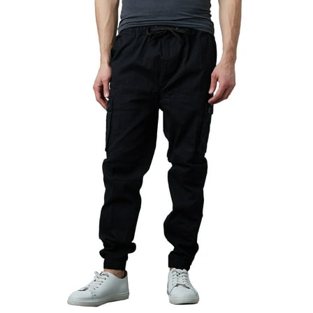 Men's Slim Fit Stretch Cargo Jogger Pants