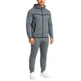 thumbnail image 1 of Men's Slim Fit Tech Fleece Full Zip Tracksuits 2 Piece Sets| Hoodie Sweatsuits, 1 of 6