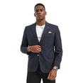 thumbnail image 1 of Men's Slim Fit Textured 2 Button Blazer Jacket, 1 of 4