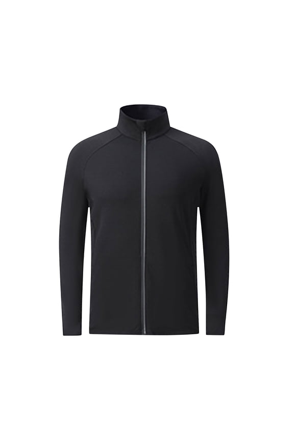 Men's Slim Fit Track Jackets Full Zip Running Athletic Workout Lightweight Breathable Sports Active Training Jacket