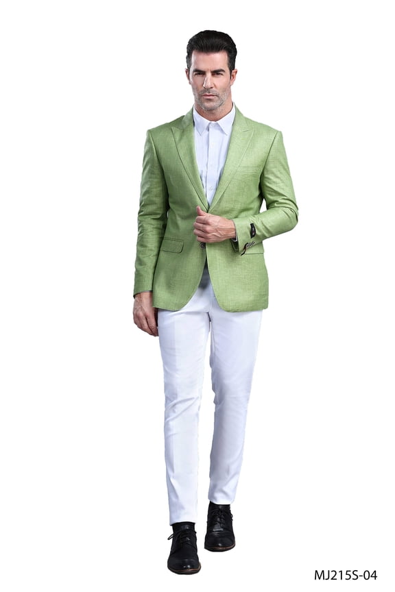 Men's Slim-Fit Tuxedo Sport Coat w/ Peak Lapel