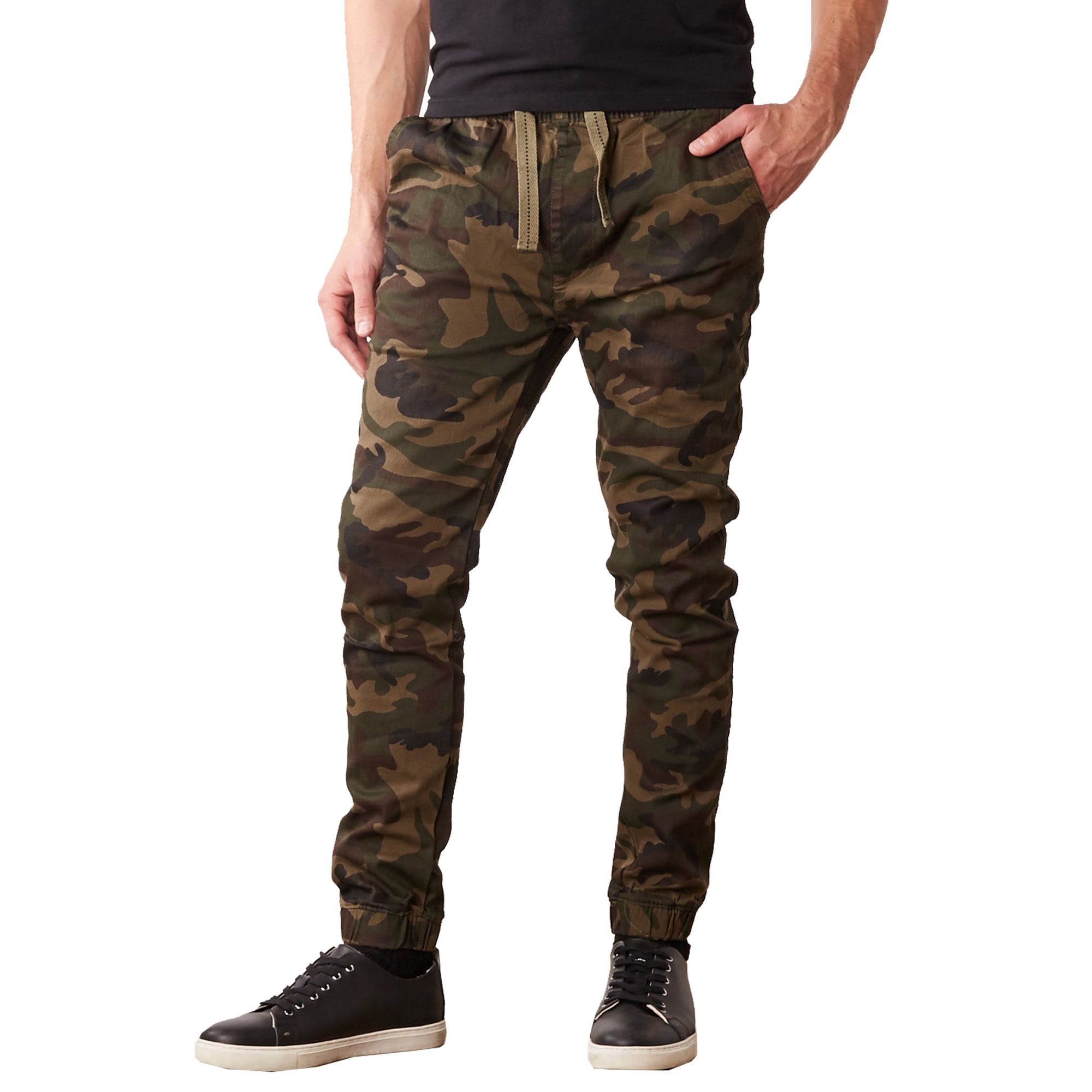 Men’s SlimFit Twill Jogger Pants