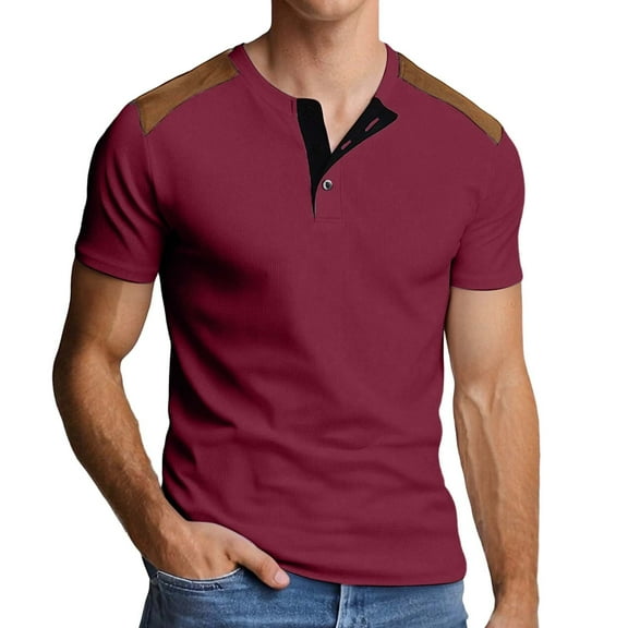 Men's Slim Fit Zip Shirt Breathable Stretchable Summer T-Shirt Comfortable Casual Top For Daily Wear Gym Leisure Outfits Mens Summer Lightweight Pullover Tee Shirts