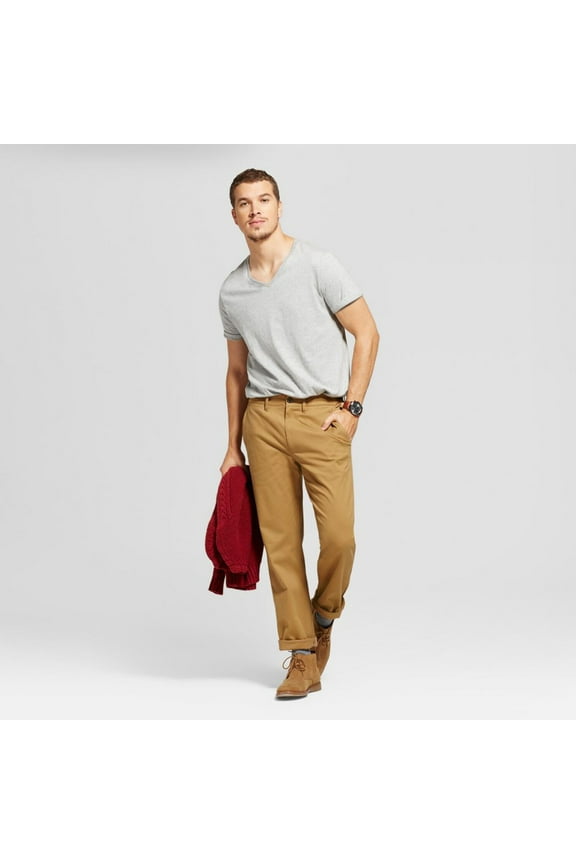Men's Slim Straight Fit Hennepin Tech Chino Pants - Goodfellow  Co 32x30