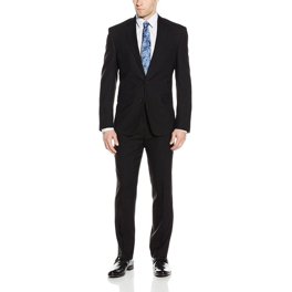 Men's Slim Fit One-Button Suit Set - Elegant Single Breasted Jacket, Pants & Tie For Party Or Formal Wear