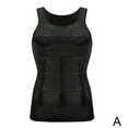 thumbnail image 1 of Men's Slimming Elastic Body Shapewear Breathable Vest Shirt Sports Skinny L4Z7, 1 of 8