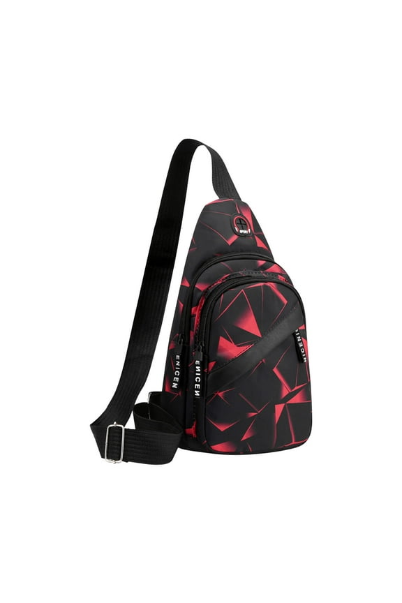 Men's Sling Bag, Practical Crossbody with Adjustable Strap, Multiple Pockets for Easy Organization, Great for Travel and Daily Use