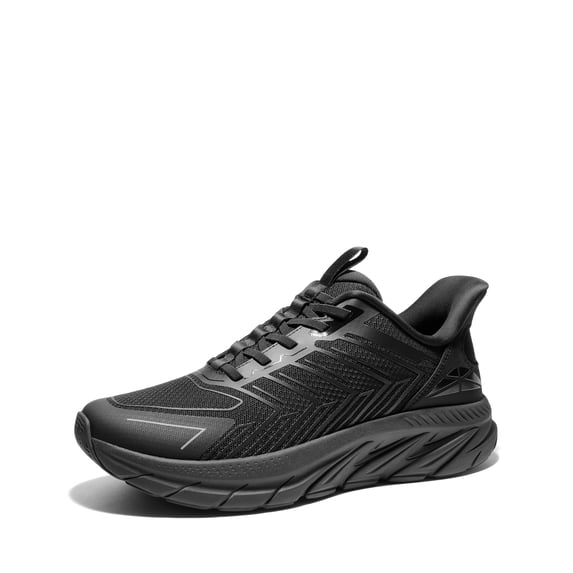 Men’s Slip-On Athletic Sneakers, Comfortable Breathable Walking, Running, and Cross-Training Shoes