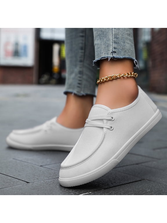 Men's Slip On Breathable Walking Shoes, Canvas Lightweight Versatile Design with Cushion Sole, Comfortable Sneakers for Daily Leisure Gift