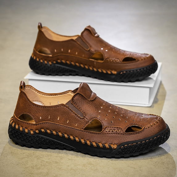 Men's Slip-On Hollow Outdoor Casual Shoes