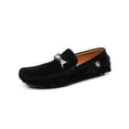 thumbnail image 1 of Men's Slip-On Metal Buckle Moccasin Loafers, 1 of 4