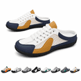 thumbnail image 1 of Men's Slip-On Mule Sneakers Backless Anti-Slip Walking Shoes - Lightweight Breathable Casual Sport Shoes for Driving Travel, 1 of 6