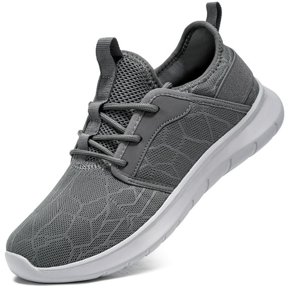 Men's Slip On Shoes Walking Sneakers Mesh Lightweight Soft Sole