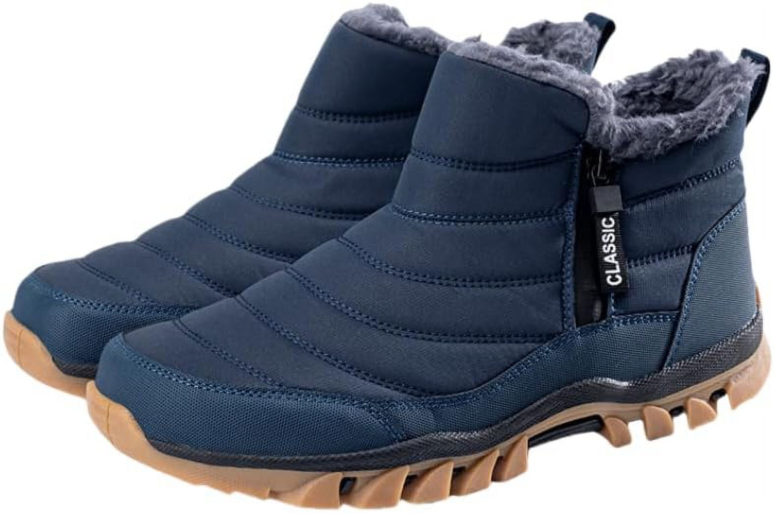 Winter Backpacking Snow Boots -Water Resistant Fur Lined Shoes (Non-Slip) Women main image 3