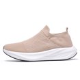 thumbnail image 1 of Men's Slip On Sock Walking Shoes Knit Upper Thick Cushioned Sole Casual Sneakers for Daily Commute, 1 of 8